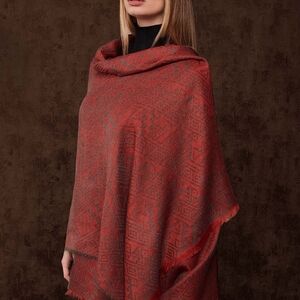 Sol Alpaca - Alpaca & Silk Scarf / Shawl - Museum Collection